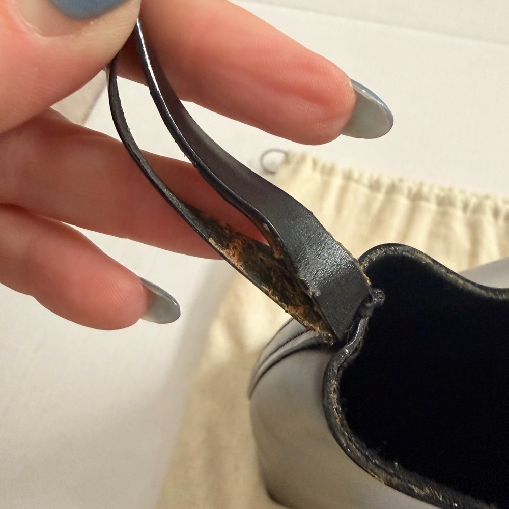 Vintage Gucci Black Leather G logo Buckle Hobo Bag with Attached Mini Bag - Picture 6 of 16